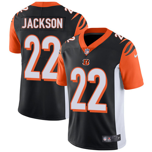 Nike Bengals #22 William Jackson Black Team Color Men's Stitched NFL Vapor Untouchable Limited Jersey
